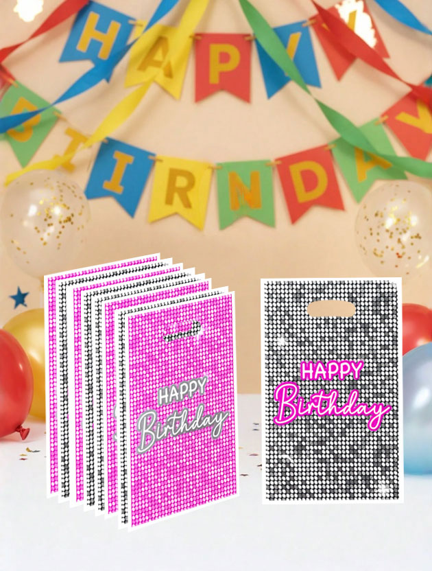 Wedding Event Supply - 20Pcs/40Pcs Party Gift Bags, Glitter Sequin