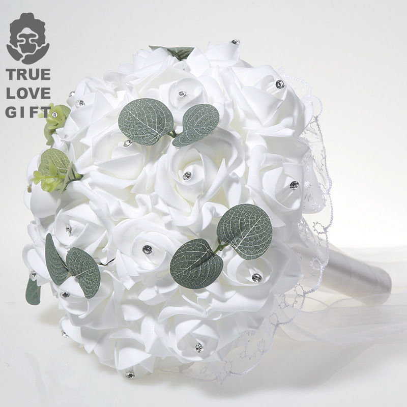 1 Pcs Wedding Hand Bouquet Bri - огляд і ціна Wedding Ceremony Supply