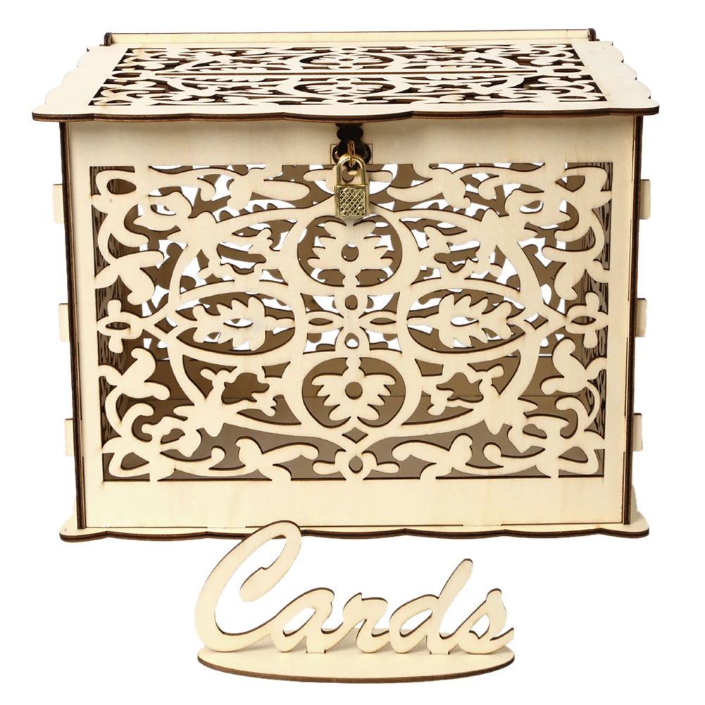 Wooden Wedding Card Box Weddin - огляд і ціна Wedding Sutra