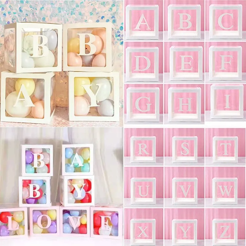 Letter Balloon Box First 1st B - огляд і ціна Confetti Balloon Set