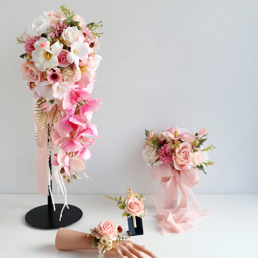 Yannew Pink Wedding Bouquet Co - огляд і ціна Wedding Ceremony Supply