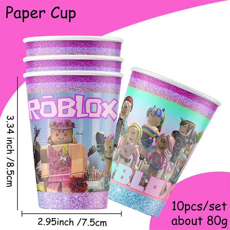 Roblox Girl Decorations for Pu - огляд і ціна Confetti Balloon Set