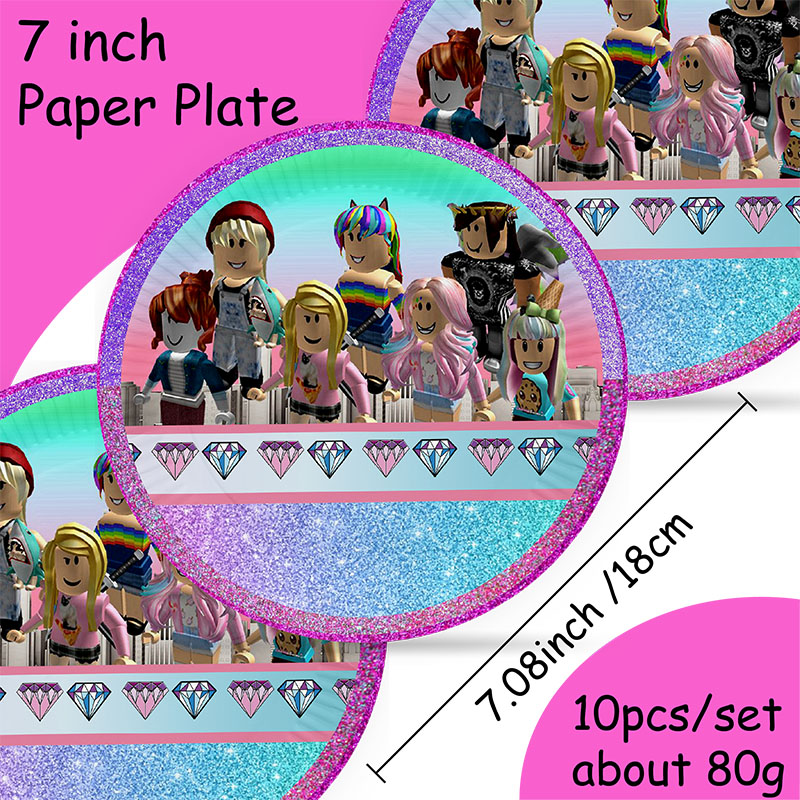 Roblox Girl Decorations for Pu - огляд і ціна Confetti Balloon Set