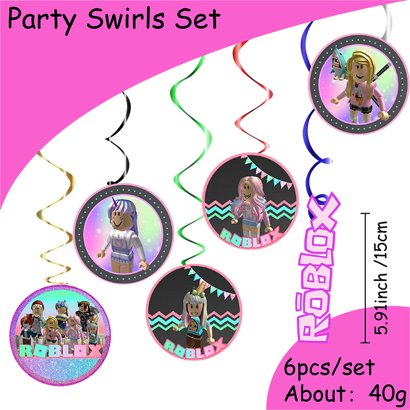 Roblox Girl Decorations for Pu - огляд і ціна Confetti Balloon Set