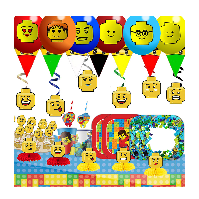 Building Blocks  Happy Birthda - огляд і ціна Confetti Balloon Set