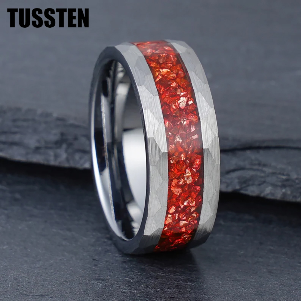 TUSSTEN 8MM Men Women Fashion  - огляд і ціна Wedding Zone