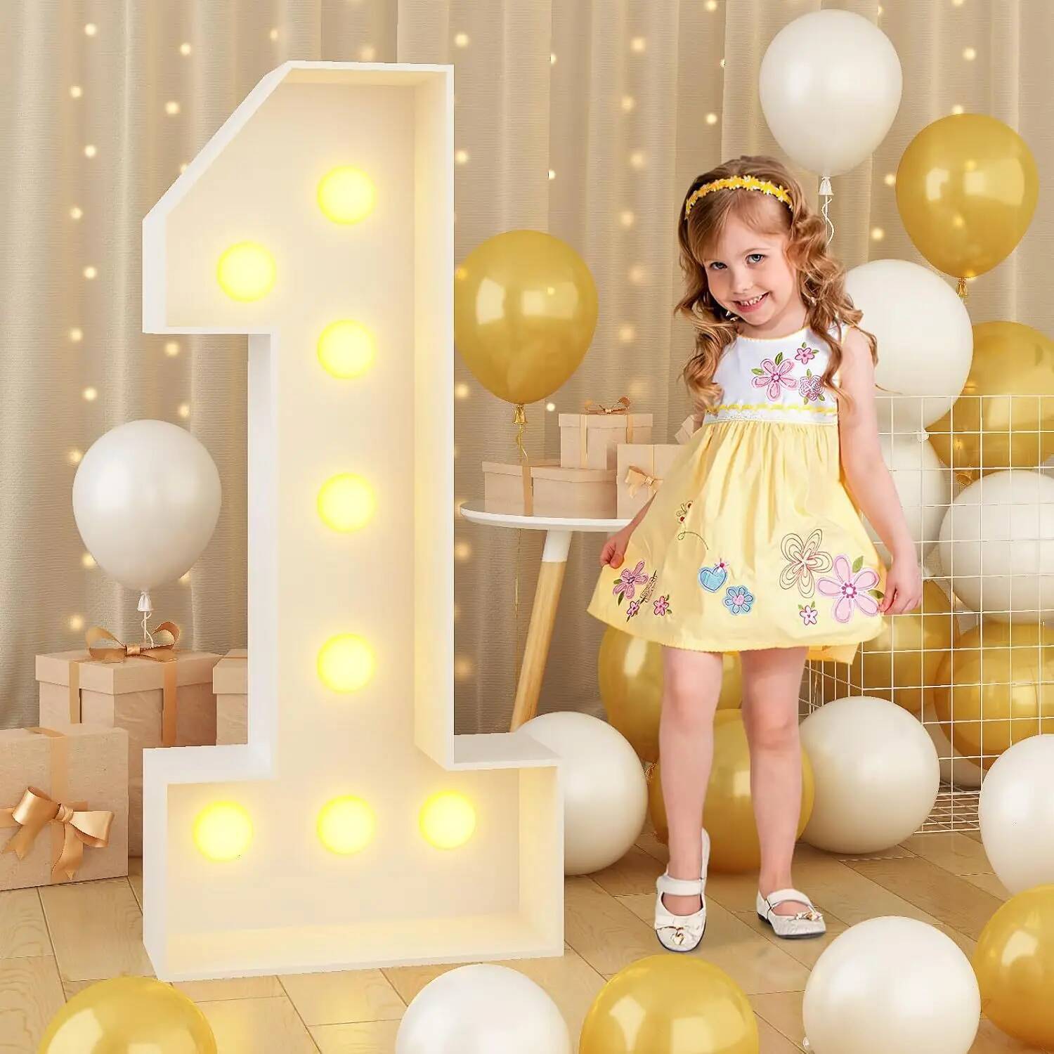 Giant Number Led Light for Kid - огляд і ціна Confetti Balloon Set