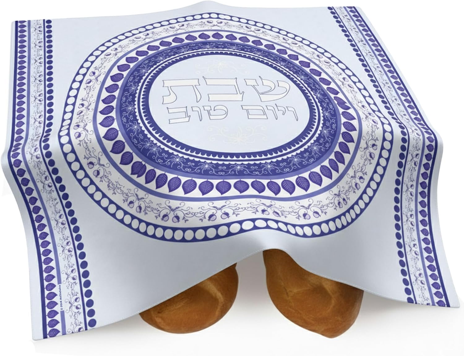 Blue Mandala Printing Challah  - огляд і ціна Wedding Sutra