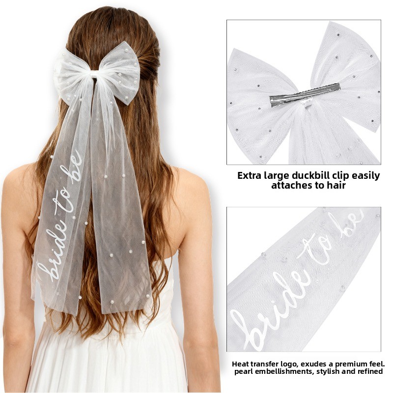 Bride To Be Bow Veil - Bachelo - огляд і ціна Wedding Supply List