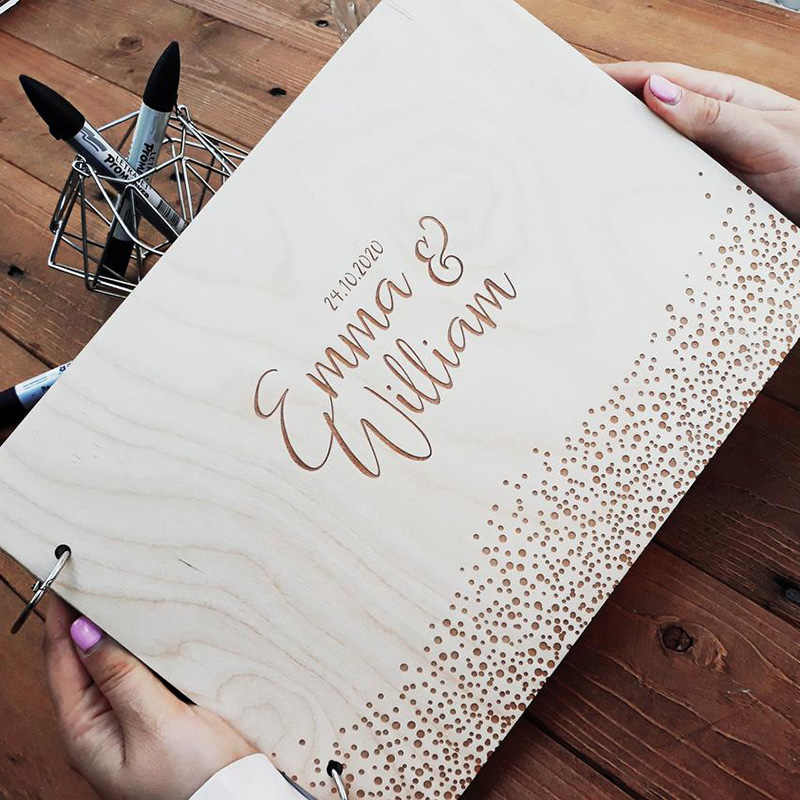 Personalized Wedding Guestbook - огляд і ціна Wedding Supply List