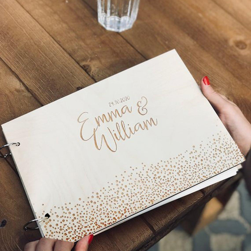 Personalized Wedding Guestbook - огляд і ціна Wedding Supply List