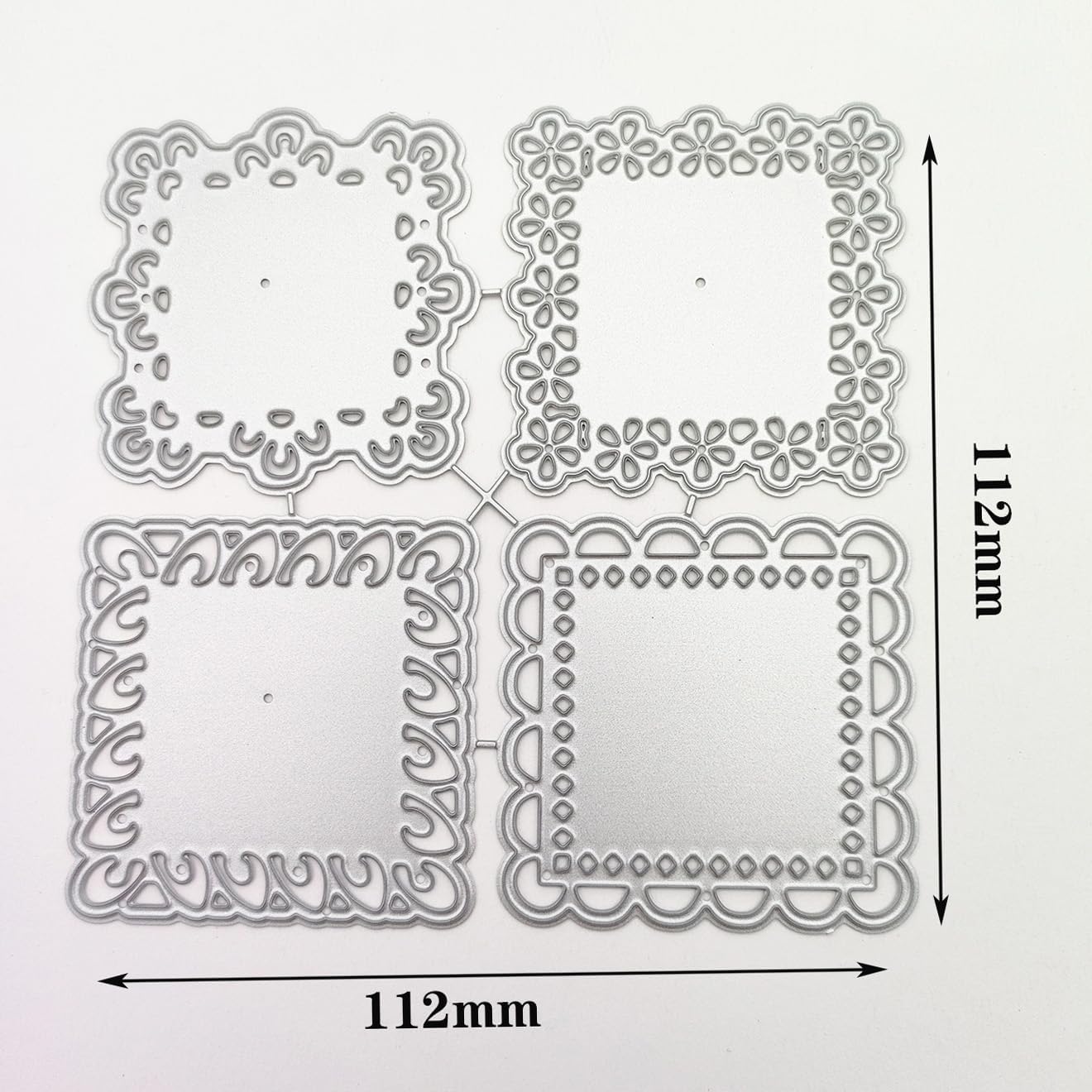 Silver Gray Metal Cutting Mold - огляд і ціна Wedding Sutra