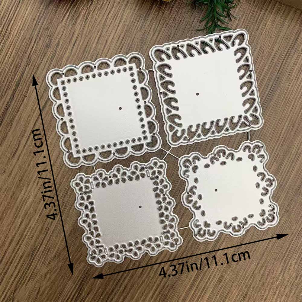 Silver Gray Metal Cutting Mold - огляд і ціна Wedding Sutra