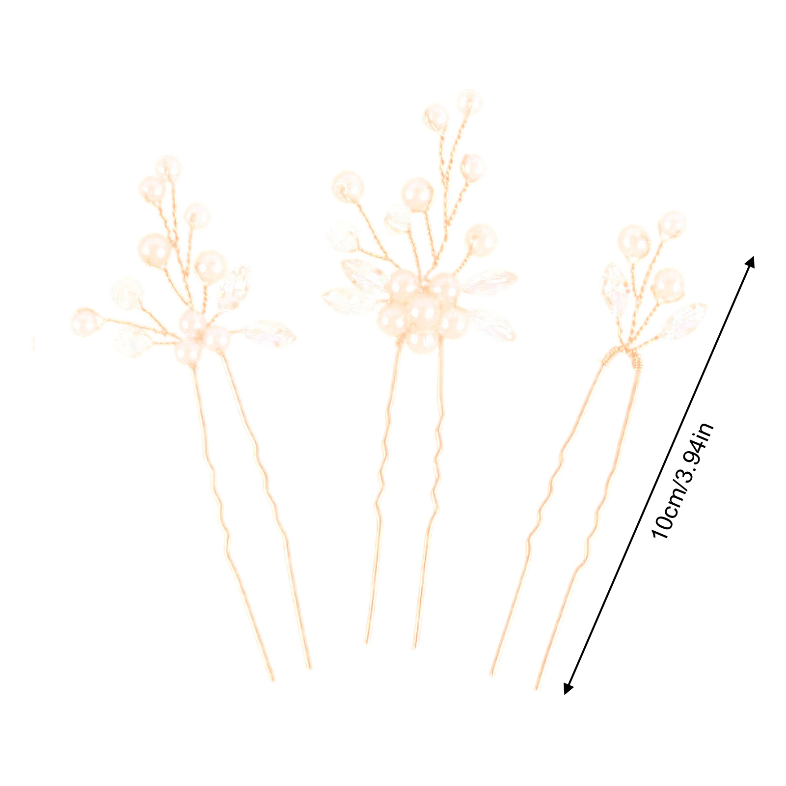 3pcs Bride Hairpin Trendy Hair - огляд і ціна Wedding Supply List