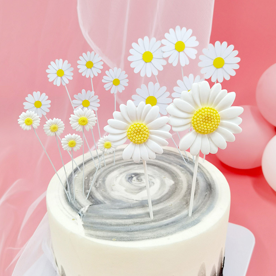 1set Resin Daisy Cake Topper M - огляд і ціна Confetti Balloon Set