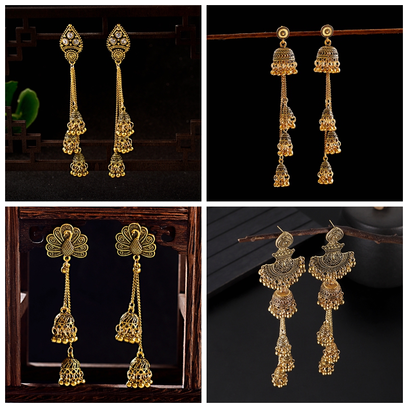 New Gold Color Bell Tassel Jhu - огляд і ціна Indian Wedding Supply