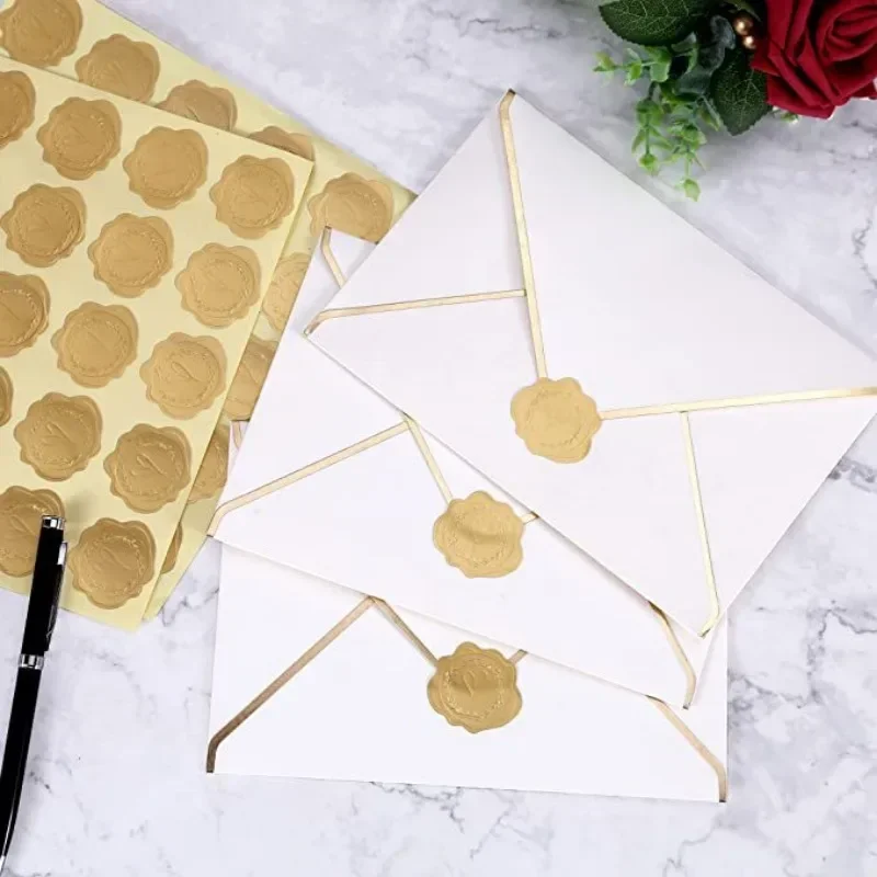 25/100Pcs Gold Embossed Heart  - огляд і ціна Wedding Sutra