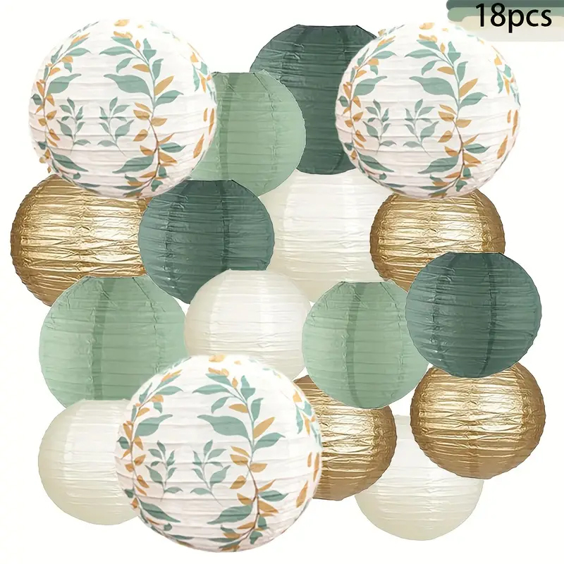 18-Piece Green Series Sage Gol - огляд і ціна Wedding Ceremony Supply