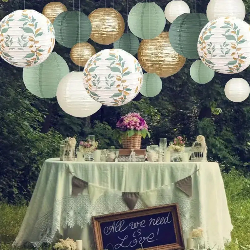 18-Piece Green Series Sage Gol - огляд і ціна Wedding Ceremony Supply