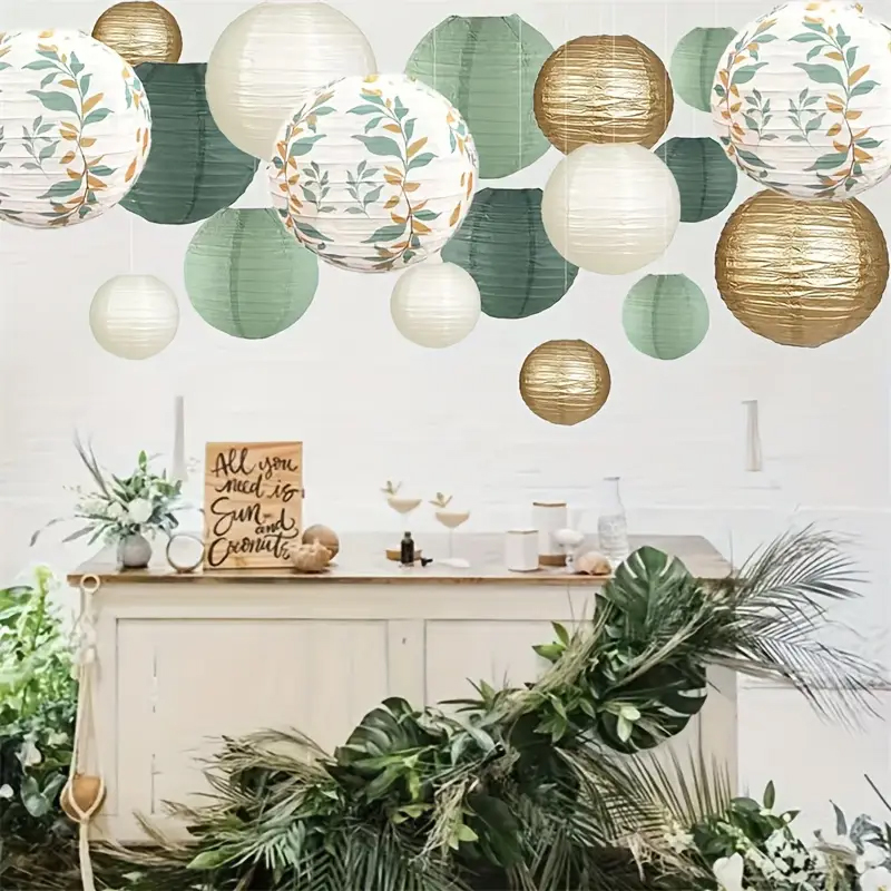 18-Piece Green Series Sage Gol - огляд і ціна Wedding Ceremony Supply