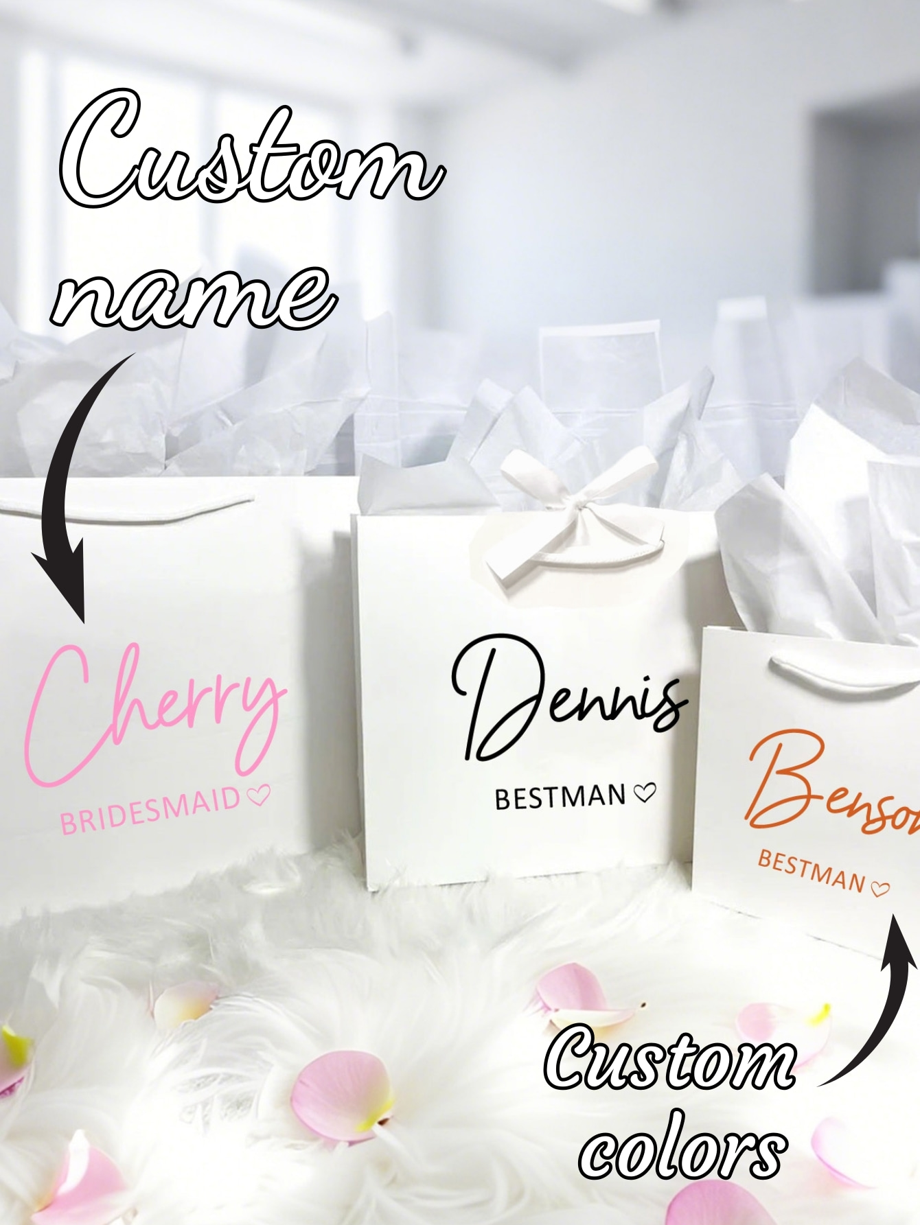1pc Custom Wedding Bridesmaid  - огляд і ціна Wedding Packaging