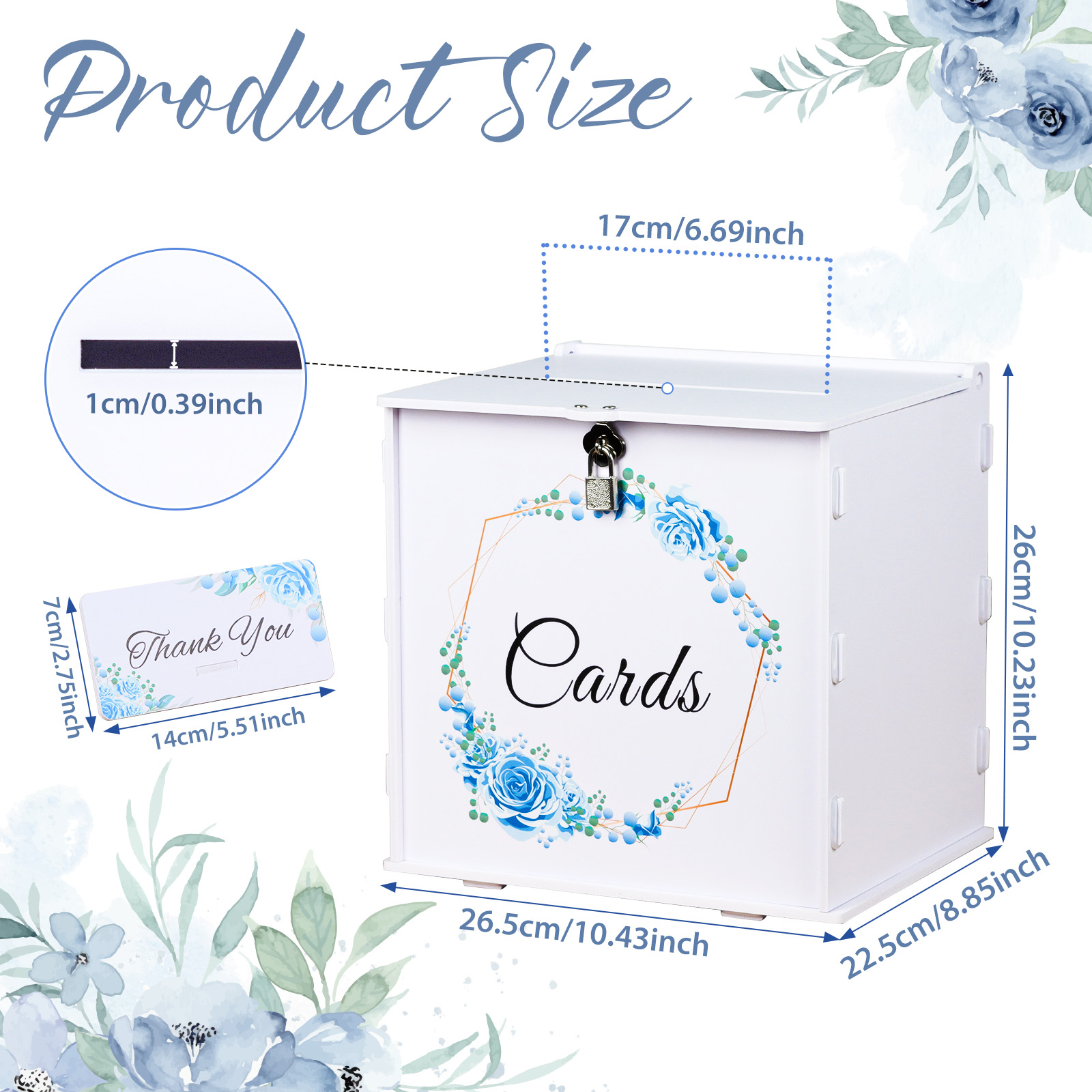 White Wedding Card Box for Rec - огляд і ціна Wedding Sutra