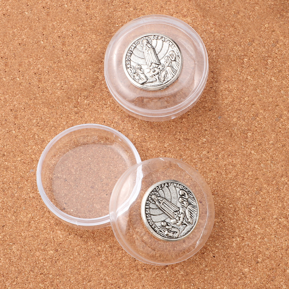 2Pcs Luxury Metal Rosary Box R - огляд і ціна Wedding Favor Box