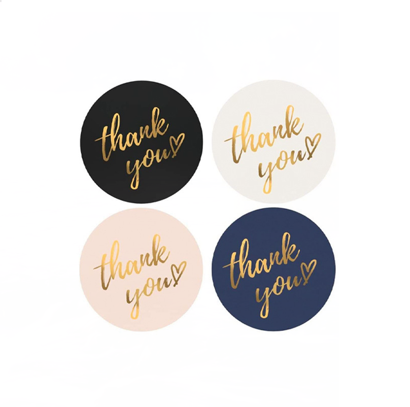 50-500pcs 1inch Blue Thank You - огляд і ціна Wedding Sutra