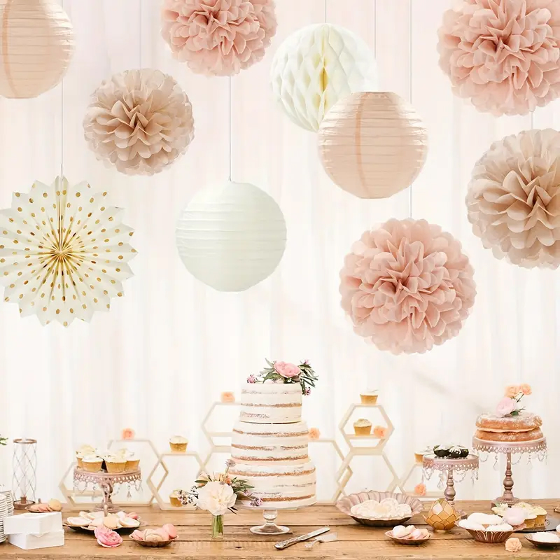 11Pcs Champagne Gold and Beige - огляд і ціна Wedding Ceremony Supply