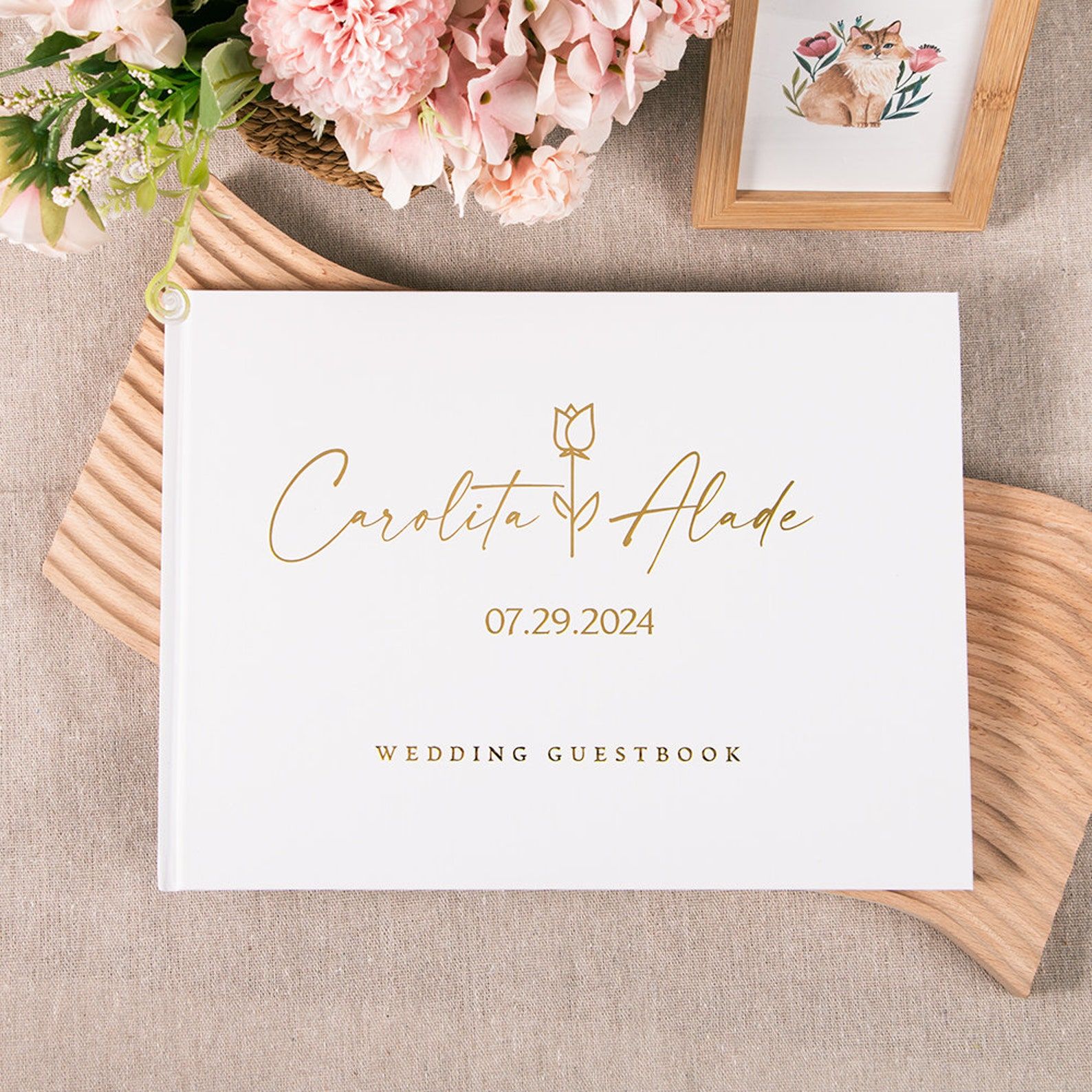 Custom Wedding Guestbook Perso - огляд і ціна Wedding Supply List