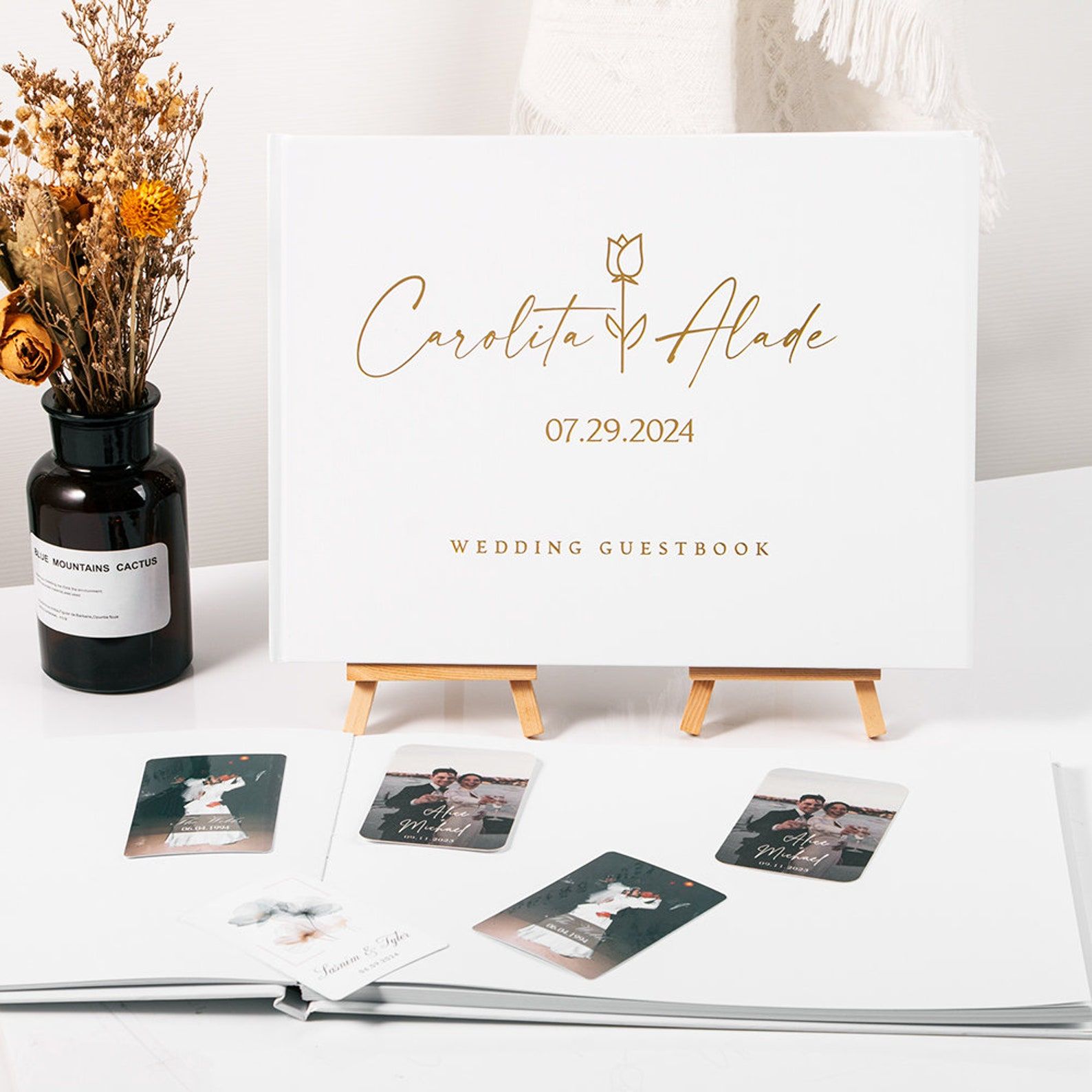 Custom Wedding Guestbook Perso - огляд і ціна Wedding Supply List